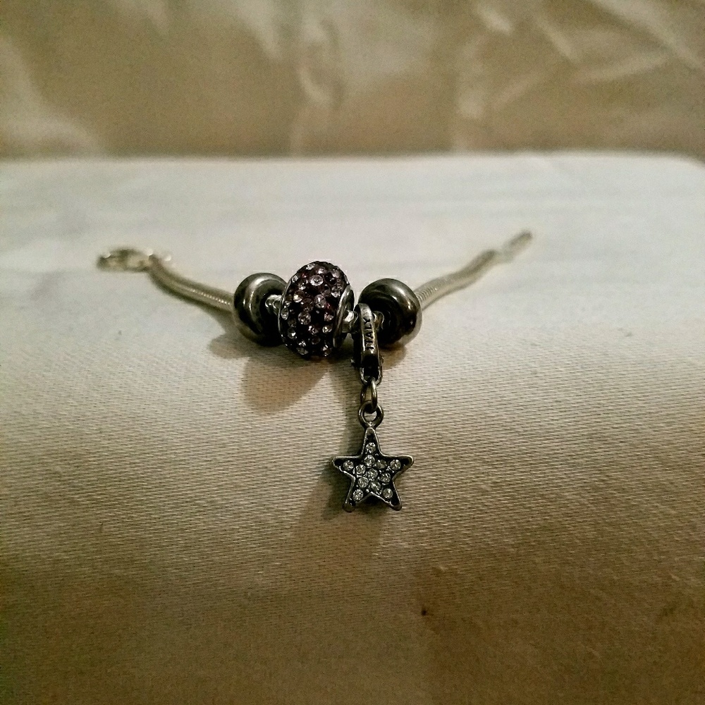 Pandora Bracelet with 2 Charms